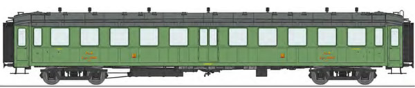 REE Modeles VB-366 - French PLM Railroad BACALAN Coach 3rd class C11yfi 11365 PLM Era II